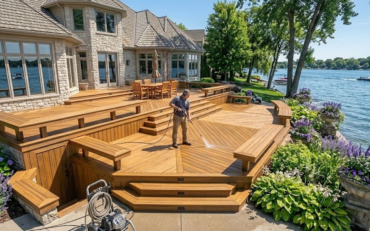 High-end exterior restoration details